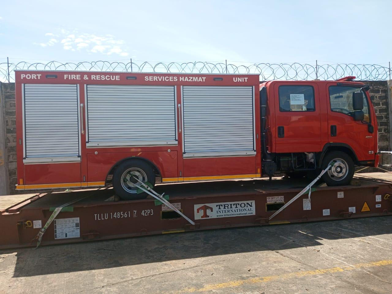 NAFFCO Fire Truck — Port Maritime Security